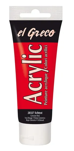 Produktbild KREUL Acrylfarbe el Greco echtrot 75 ml Tube