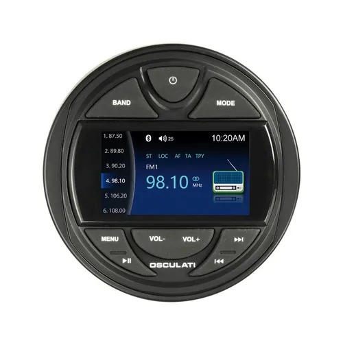 Osculati Marine Radio IPX5 mit 3
