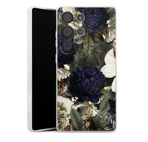 DeinDesign Handyhülle Utart Vintage Blumen Natur Blumen, Samsung Galaxy S25 Ultra Silikon Hülle Bumper Case Handy Schutzhülle