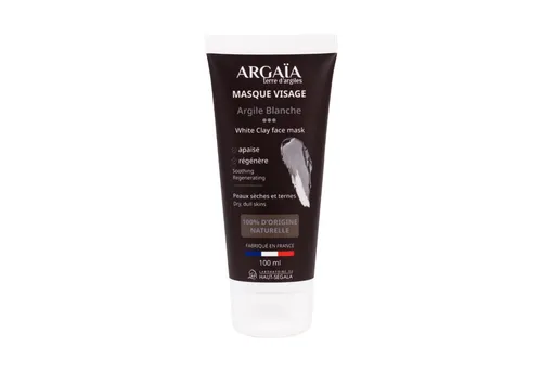 Argaia Gesichtsmaske Weiße Tonerde 100 ml