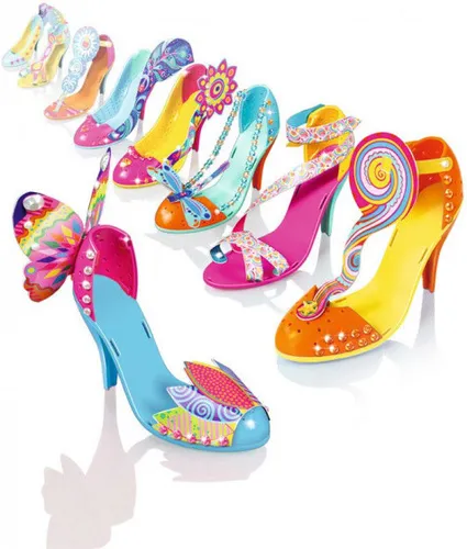 Fantastische Schuhkollektion Basteln Set 21-teilig selbstgemachte Schuhe