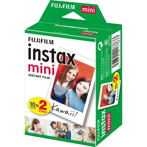Produktbild Fujifilm Instax Mini 2x10 Film – Sofortbildspaß für kreative Momente