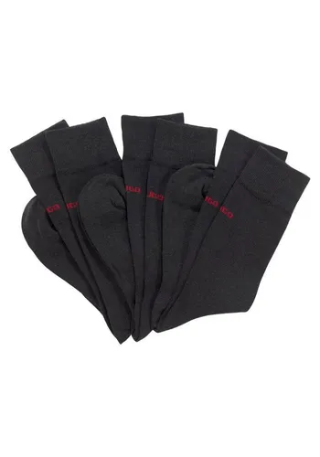 HUGO Businesssocken 3P RS UNI COLORS CC (Packung, 3-Paar, 3er) mit Hugo Boss Logo-Schriftzug