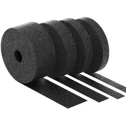 BAUHELD Terrassenpads Rolle 20 m x 50 mm x 3 mm - Dämmstoffe für Außenbereiche, aus 100 % recyceltem Gummigranulat, wasserfest und extrem witterungsbeständig – ideal für stabile Terrassenunterkonstruktionen.