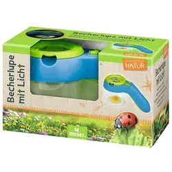 moses. Becherlupe mit Licht