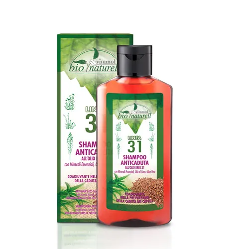 Vitamol Bio Naturell Shampoo anticaduta 100ml linea Olio 31