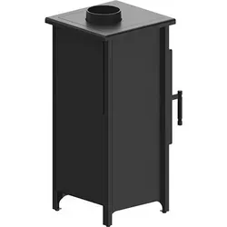 Kaminofen Hitze LEGNO 5,5 kW - Freistehender Holzofen für moderne Wohnträume - Kaminöfen - LEGNO 5,5 kW mit präziser Verbrennungskontrolle und effektivem Rauchaustrittsschutz, ideal für kleine und mittelgroße Räume.