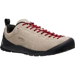 KEEN Herren Jasper Sneakers - Silver Mink, 47 EU - Sneaker mit atmungsaktivem Wildleder-Obermaterial und recyceltem PU-Fußbett für individuellen Komfort; ideal für Outdoor-Aktivitäten und Alltag.