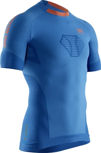 X-Bionic Laufshirt Invent 4.0 Running blau Herren, Größe: S