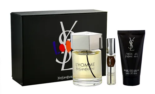 YVES SAINT LAURENT L'HOMME Duft-Set 100ml & 10ml - Herrendüfte mit dem eleganten YVES SAINT LAURENT L'HOMME Eau de Toilette, ideal für den modernen Mann, der seinen Stil unterstreichen möchte.