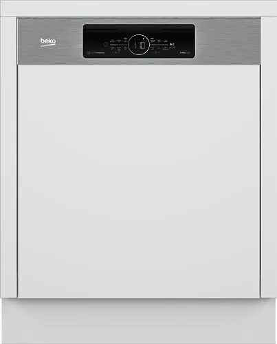 Beko BDSN38440X - Einbau-Geschirrspüler 60 cm, edelstahl, energieeffizient und leise im Betrieb