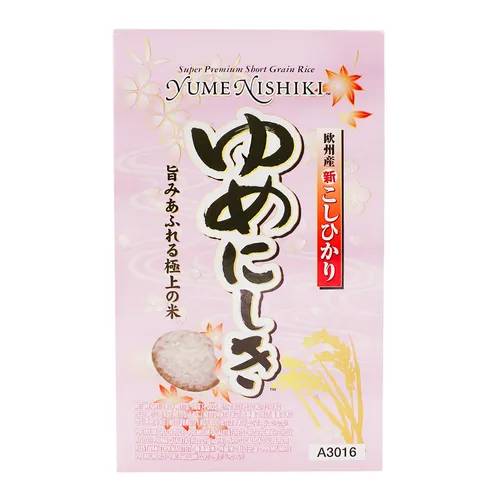 Yume Nishiki Sushi Reis 1kg Sushireis  Sushi Rice Rundkorn Reis