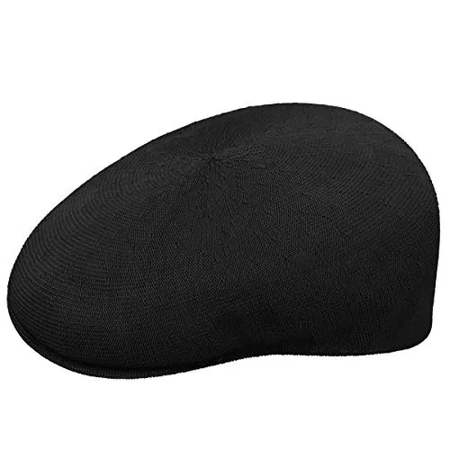 Kangol Headwear Herren Schirmmütze Tropic 504 - Schwarz, Größe Large - Schirmmütze für Herren, atmungsaktiv mit 4 cm Schirmlänge und Stretchfutterband für optimalen Tragekomfort.