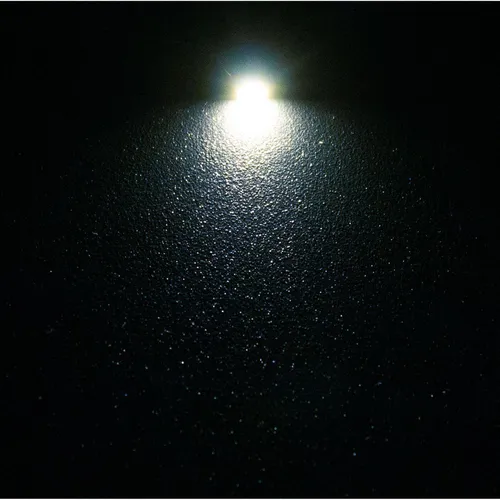 10x Superhelle LEDs SMD 0805 Kalt Weiß mit Kupferlackdraht 20cm + 12V Vorwiderst