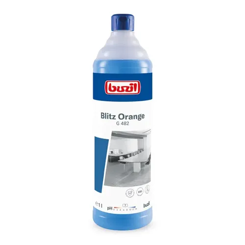 Buzil G482 Blitz Orange 1 L Alkoholreiniger mit Orangenduft G482-0001RA