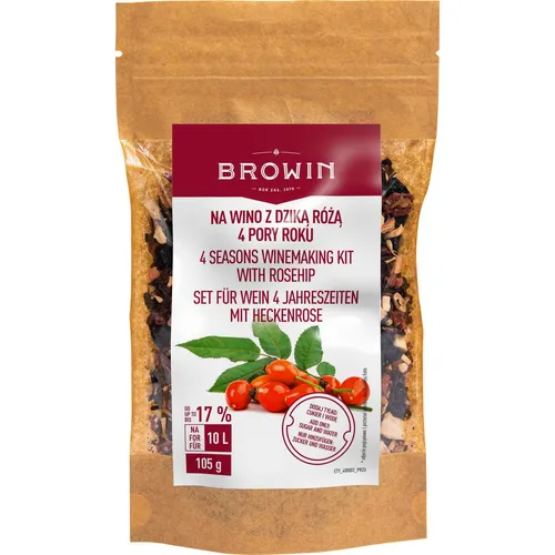 Browin Set Für Wein 4 Jahreszeiten - Heckenrose