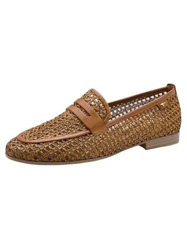 Tamaris TOUCH-IT Slipper ohne Absatz 1-24232-46 in Braun - Eleganter Slipper in Größe 41 mit innovativer TOUCH-IT-Technologie für besonderen Komfort. Ideal für den Alltag, aus hochwertigem Materialmix für eine stilvolle Optik.
