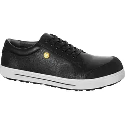 BIRKENSTOCK ESD-Sicherheits-Berufsschuh QS 500, Größe 41, schwarz - Herren Industrie & Handwerk Sneaker, zertifizierter Sicherheitsschuh mit anatomisch geformtem Fußbett und metallfreier Durchtrittsicherheit für höchsten Komfort und Schutz.