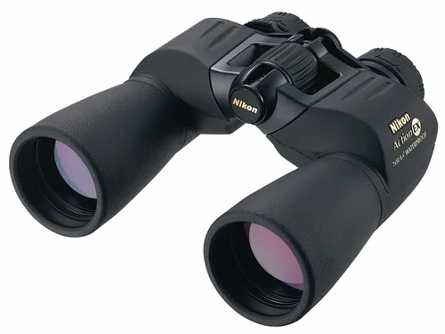 Nikon Action EX 7x50 CF Fernglas - Wasserdicht und beschlagfrei, ideal für Outdoor-Abenteuer. Mit großem Austrittspupillenabstand und mehrschichtvergüteten Linsen für optimale Bildschärfe.