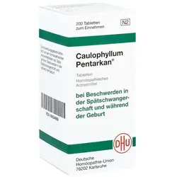 Caulophyllum Pentarkan Tabletten
