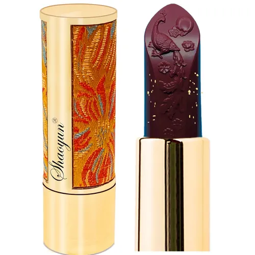 Shaoyun Lip Flower Lippenstift Pfingstrose Nr. 192+ 24K Gold - Langanhaltender Lippenstift mit luxuriösem Goldschimmer, 3.6 g Inhalt. Ideal für einen glamourösen Look. Perfekt für besondere Anlässe und den täglichen Gebrauch.