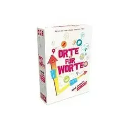 Orte für Worte - Das skurrile Partyspiel - Gesellschaftsspiel mit verrücktem Koordinatensystem, ideal für lustige Abende mit Freunden und kreatives Raten von Begriffen.