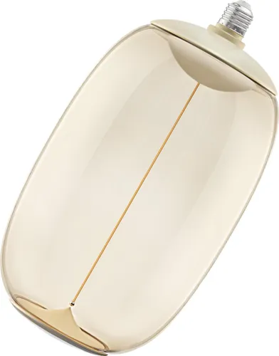 Osram E27 Vintage Lampe 1906 Big Elipse Oval Magnetic Amber 4W - Leuchtmittel mit 360° Ausstrahlungswinkel, energieeffiziente LED-Technologie, ideal für ein warmweißes Ambiente in jedem Raum.