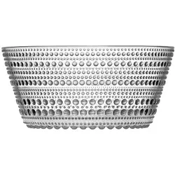 Iittala Kastehelmi Schale 1,4L klar in weiß von Iittala