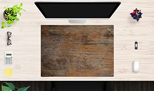 Schreibtischunterlage – Antikes Holz – 70 x 50 cm – Premium Vinyl