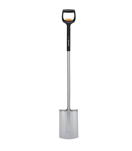 Fiskars Teleskop-Spaten rund Xact in schwarz von Fiskars