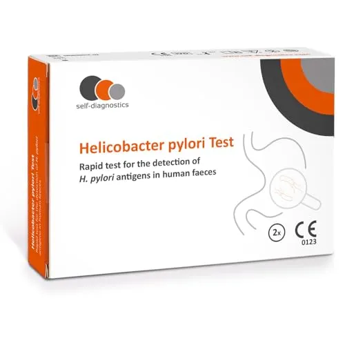 self-diagnostics Helicobacter Pylori Schnelltest, 2 Tests, H Pylori Test