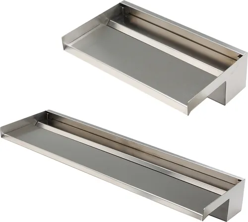 Köhko Wasserfall Alberta 150 cm aus Edelstahl von Könige Hausdeko GmbH