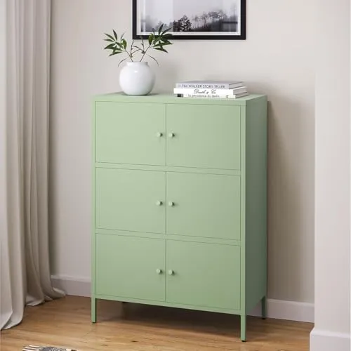 skølm Metallkommode Atriona, mintgrün in grün von skølm