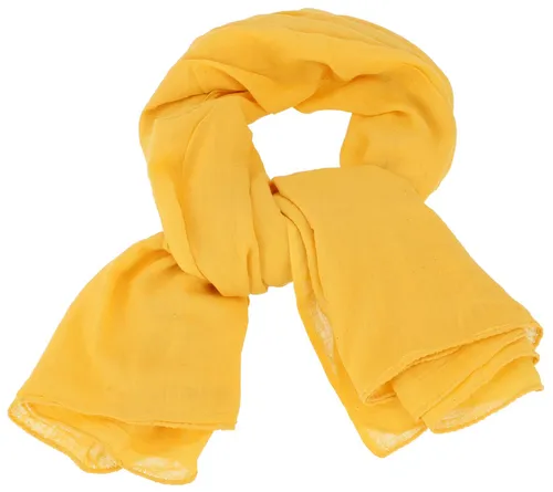 Guru-Shop Sarong Indisches Baumwolltuch, Schal, leichter.. in gelb von Guru-Shop