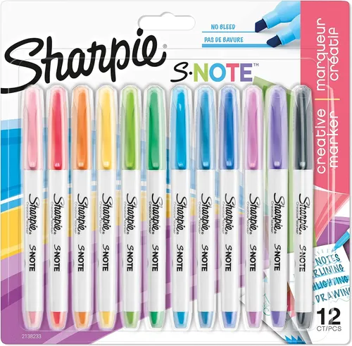 Sharpie S Notiz 12 Pack Kreative Marker Stifte Verschiedene Pastell Farben