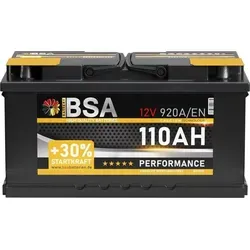 BSA Performance Autobatterie 110Ah 12V von BSA Battery High Quality Batteries