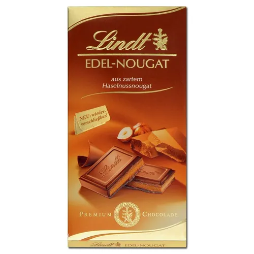 Lindt Edel-Nougat 100g in braun von Lindt