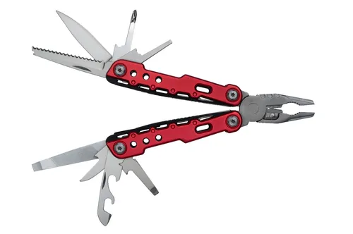 Origin Outdoors Multitool Heavy Duty - Multi-Tool rot - Klappmesser für Backcountry-Abenteuer - robust und vielseitig einsetzbar für Trekking, Camping und Bushcraft.