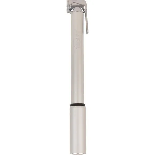 Zéfal ZEFAL Road Mini-Handpumpe, silberfarben - Luftpumpen für Rennrad und Triathlon, leicht und robust aus Aluminium, mit direktem Anschluss für Presta- und Schrader-Ventile, maximaler Druck 8 bar, ideal für unterwegs.