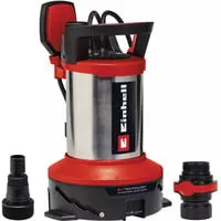 Einhell Schmutzwasserpumpe GE-DP 7535 N LL ECO 2-in-1 - Wasserpumpen – Leistungsstarke 750 W Pumpe mit bis zu 18.500 L/h Fördermenge, ideal für Schmutz- und Klarwasser mit flachabsaugendem Restwasserstand von nur 1 mm.