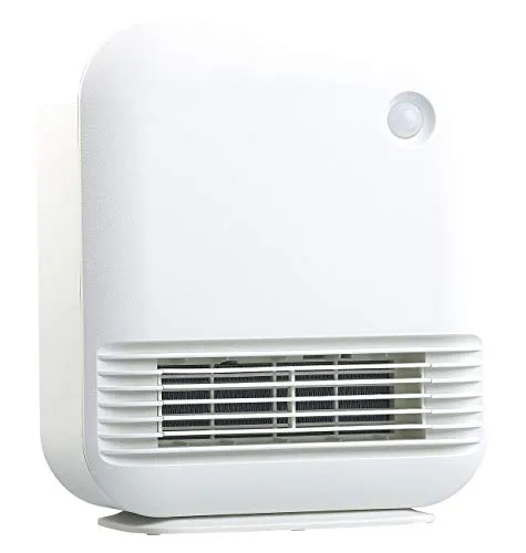 Sichler Haushaltsgeräte Badheizlüfter: Design-Keramik-Heizlüfter mit Bewegungssensor, Timer, Display, 1.500 W (Heizlüfter mit Zeitschaltuhr, Heizlüfter Bad mit Zeitschaltuhr)