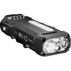 WUBEN X4 Mini LED-Taschenlampe – 1500 Lumen, RGB, IP68 wasserdicht - Die WUBEN X4 Mini LED-Taschenlampe bietet 1500 Lumen Lichtleistung und RGB-Funktionalität. Ideal für Camping, Partys und Notfälle. Robust und wiederaufladbar – Ihr zuverlässiger Begleiter für alle Outdoor-Aktivitäten.