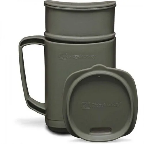 RidgeMonkey ThermoMug DLX Brew Set - Green in grün von RidgeMonkey