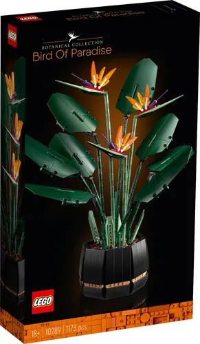 LEGO Creator Expert Bird of Paradise 10289 - Detailliertes Modell für Erwachsene, bewegliche Blumen und Blätter, perfektes Geschenk für Pflanzenliebhaber