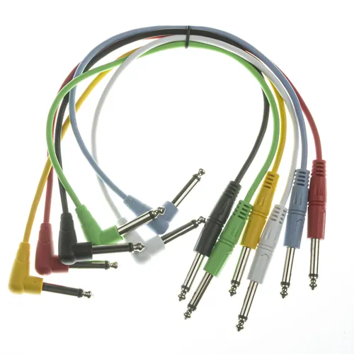 MUSIC STORE Patchkabel 6er-Pack 30 cm