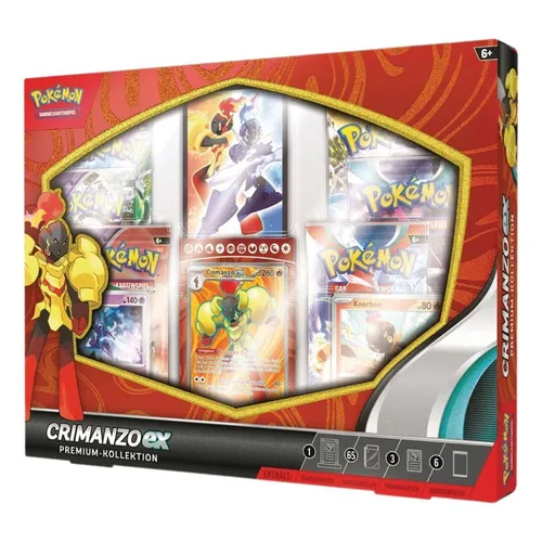 Produktbild Pokémon Sammelkartenspiel: Premium-Kollektion Crimanzo-ex