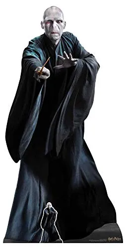 STAR CUTOUTS Lord Voldemort SC1481 Pappaufsteller Perfect for Fans, Lebensgröße, Harry Potter, Party-Thema, Höhe 184 cm, solide, normal