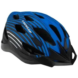 habeig Fahrradhelm Helm Dunlop EPS Innenschale Abnehmbares Visier, Drehring blau L