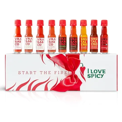 Start the Fire Geschenkbox 9 x 20 ml Chili Tasting Set