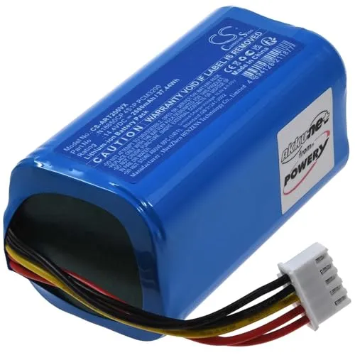 Powery Akku für Airrobo T20+ Staubsauger - 2600 mAh Li-Ion - Staubsauger-Akkus mit 2600 mAh für längere Laufzeit und zuverlässige Reinigung mit Ihrem Airrobo T20+ Saugroboter.